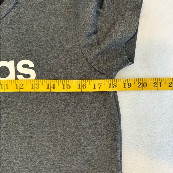 Adidas Climalite Cropped‎ V-Neck T-Shirt Women’s Size Small - Picture 4 of 8